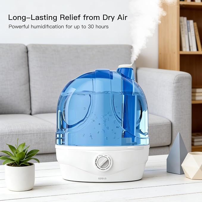 AZEUS humidifiers (white, medium size)
