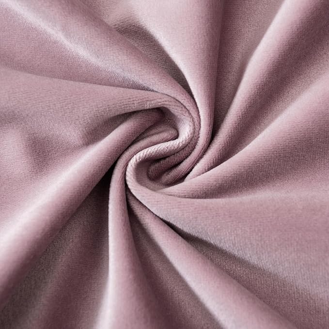 20x20 Decorative Velvet Throw Pillow Covers Set of 2 for Couch,Pink Purple | Soft Cushion Cases with Invisible Zipper for Modern Sofa Bed Living Room Bedroom Home Decor