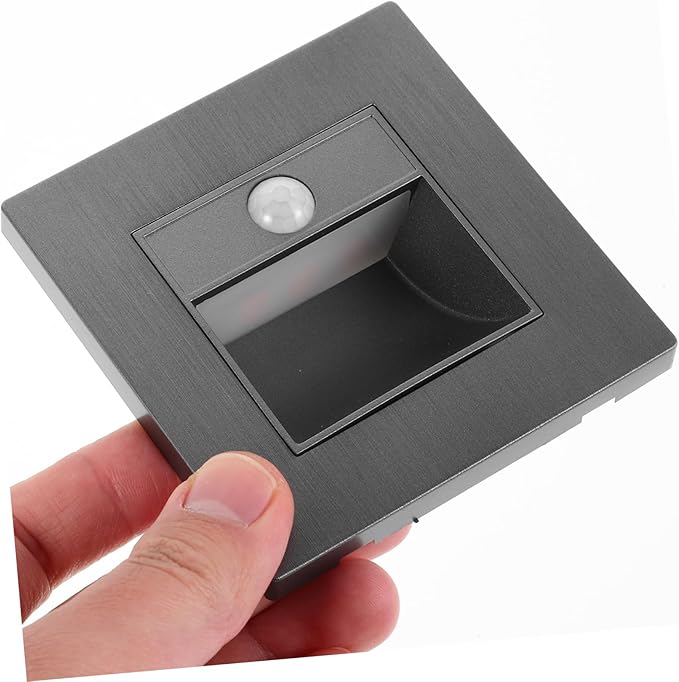Indoor Motion Sensor Led Step Lights Eye-Caring Embedded Design for Hallways Outdoor Staircases Automatic Activation for Safety Energy Efficiency Soft Warm Glow