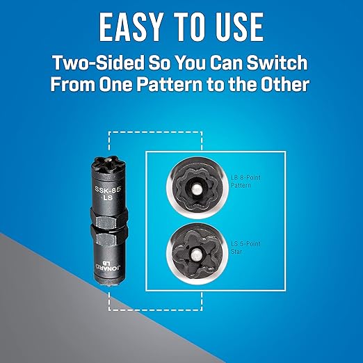 SSK-85 Jonard Tools Slam Lock Star Key for LB & LS Patterns
