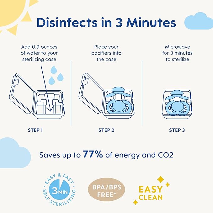 MAM Original Baby Pacifiers 6-16 Months,Binky for Newborn Babies,BPA-Free Skin Soft Silicone Nipple,Glows in The Dark,Developed with Medical Experts,Sterilizer Case,Made in Europe,2 Count (Pack of 12)
