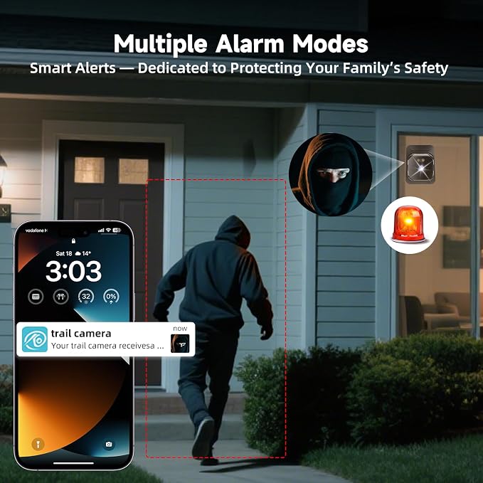 AXB Window Camera for Home Security: 2.4GHz&5GHz WiFi 4K Indoor Camera with Color Night Vision - Smart Motion Detection 24/7 Recording - Easy&Quick Install Includes 2 Multi-Angle Window Mounts