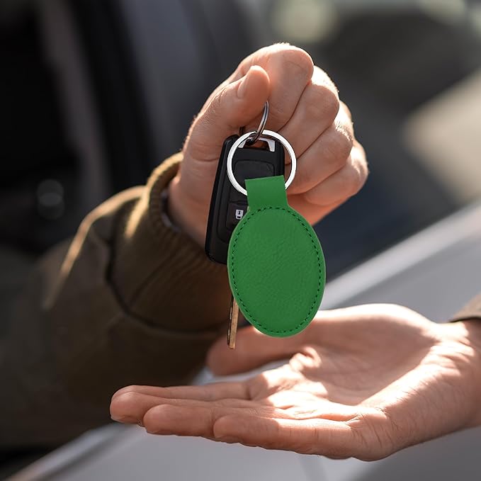 LaserGram Oval Keychain, Water Polo, Personalized Engraving Included