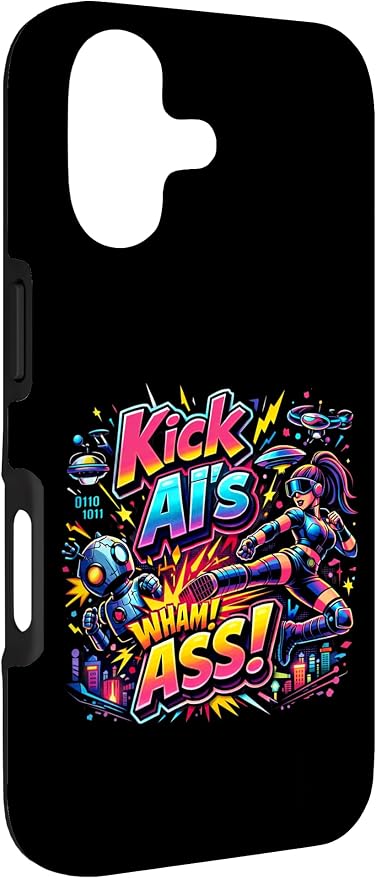 Tech Human vs AI Case for iPhone 17