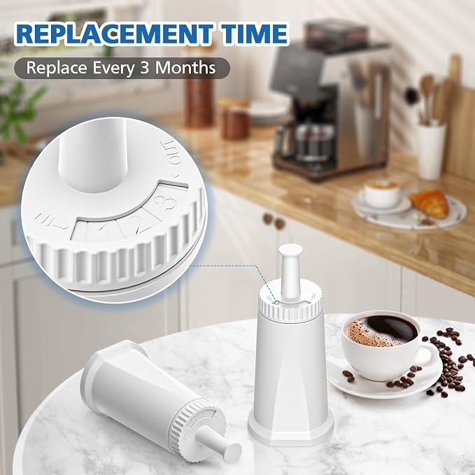 Water Filter Replacement for Breville Espresso Machine Barista Touch BES880 | Water Filter for Breville Espresso Barista BES880BSS, Oracle Touch BES990, Dual Boiler BES920, Oracle BES980, BES878, BES881