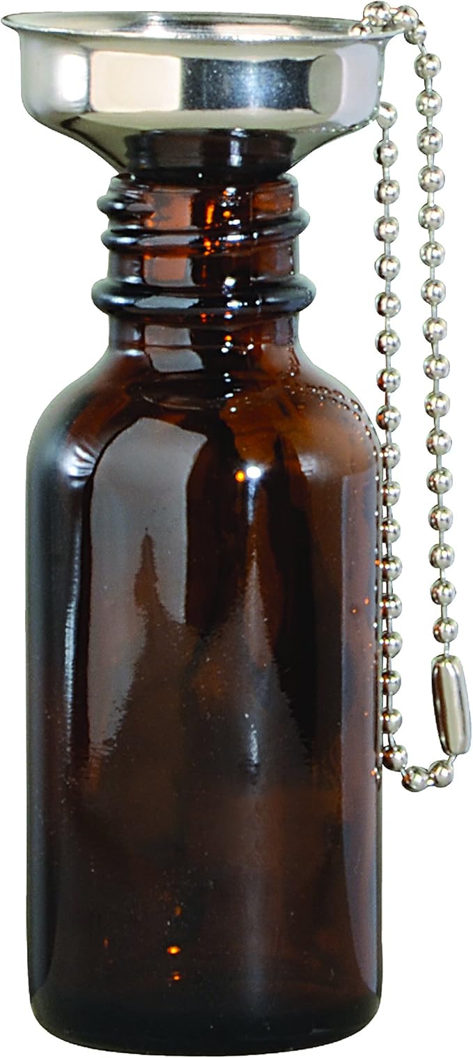 Thirsty Rhino Stainless Steel Mini Flask Funnel/Essential Oil Bottle Funnel (Set of 2)