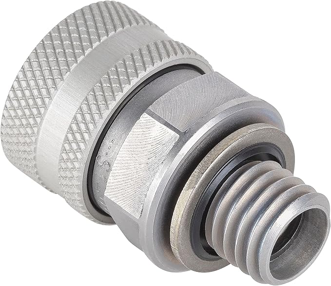 Stahlbus Oil Drain Valve Plug M12x1.75x12mm - CLEAN, EASY, NO TOOL Oil Change - Includes Oil Drain Plug, Washer, Cap, Connector, Silicone Hose