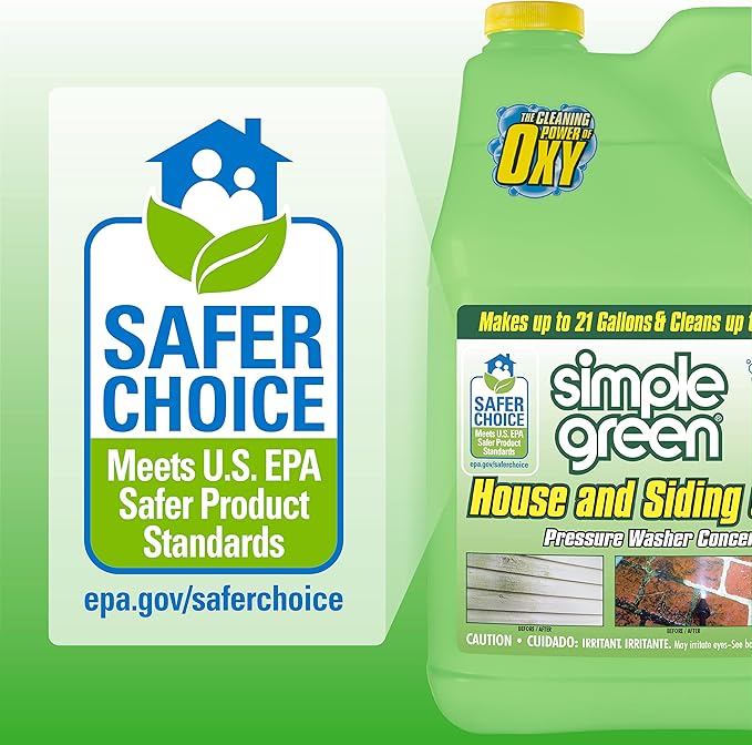 Westinghouse ePX3500 Electric Pressure Washer (2500 PSI) and Oxy Solve House and Siding Pressure Washer Cleaner (1 Gal.)