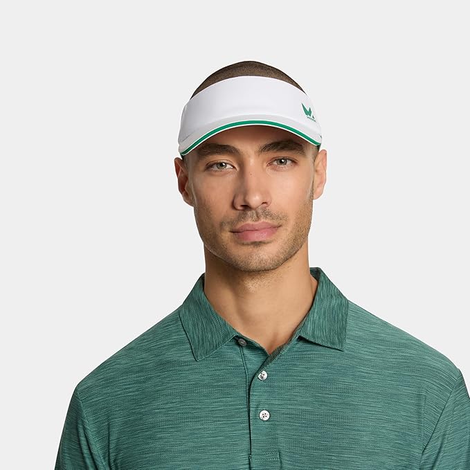 MISSION Structured Cooling Visor - Unisex One Size Cap for Tennis, Golf & Running - Lightweight & Durable