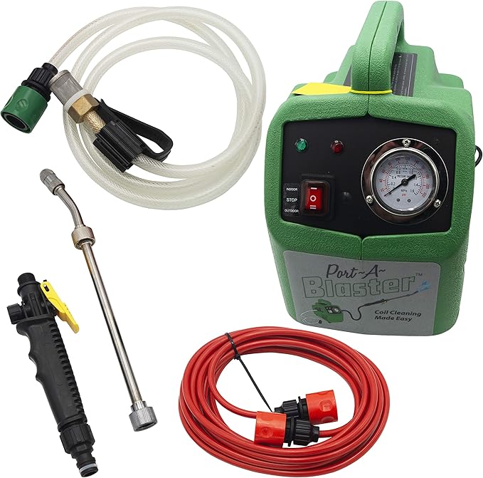 Supplying Demand ZPB140 Port A Blaster HVAC Coil Cleaning Portable Pressure Washer 120VAC 80W Green