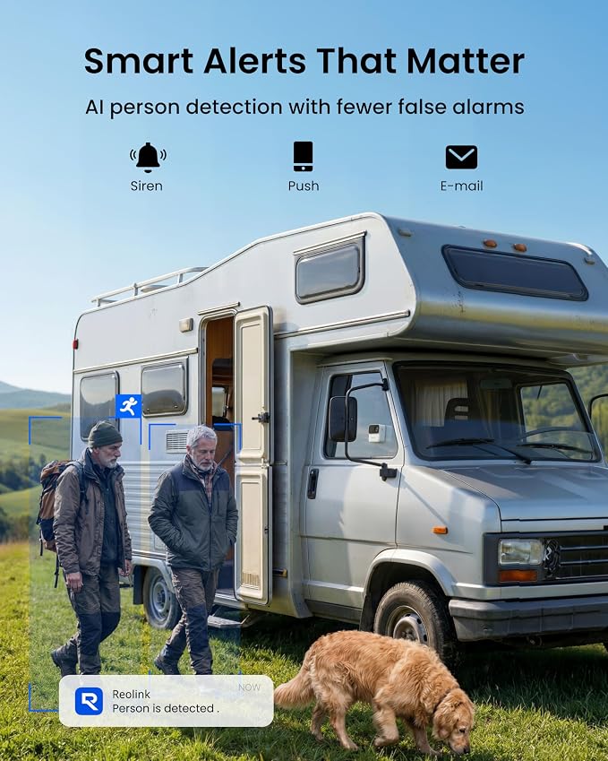 REOLINK Argus MagiCam Security Cameras Wireless Outdoor 1080p 2.4/5GHz WiFi | IR Night Vision, 2.4/5GHz WiFi, AI Detection, Magnetic Mount, No Subscription, IP67, 9-Month Battery Life, Indoor or Outdoor