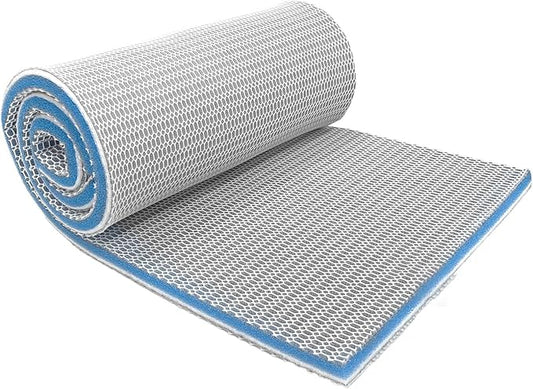Aquarium Filter Media,11.8"x15.7"- 8-Layer Filter Sponge Pad for Fish Tank and Pond,Cuttable & Washable Aquarium Filter Floss for Crystal Clear Water