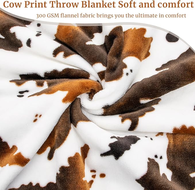 HSEEC Blankets & Throws King Size Soft Fleece Blanket Throw Cozy Blanket for Bed Throw 108x90 Inches
