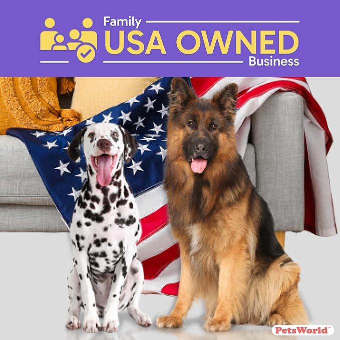 PetsWorld Enormous Dog Pee Pads 37"x54" 1000 Count – XXXL Pet Pee Pads for Giant Dogs & Pets, Heavy Duty Leak-Proof Dog Training Pads, Super Absorbent Quick-Dry Potty Pads with Adhesive Tabs