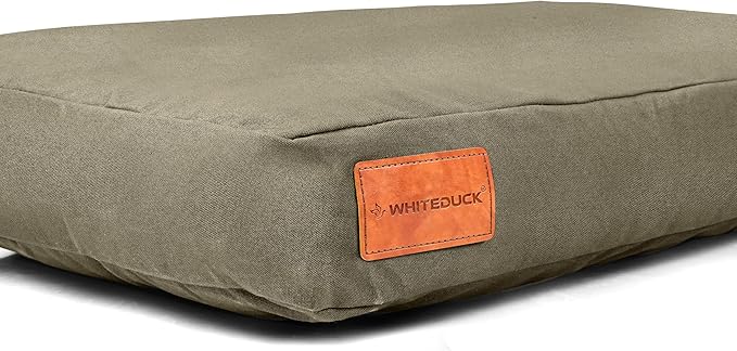 WHITEDUCK Dog Bed Cover (Olive) 41" Lx33 Wx4.3 th (XL)