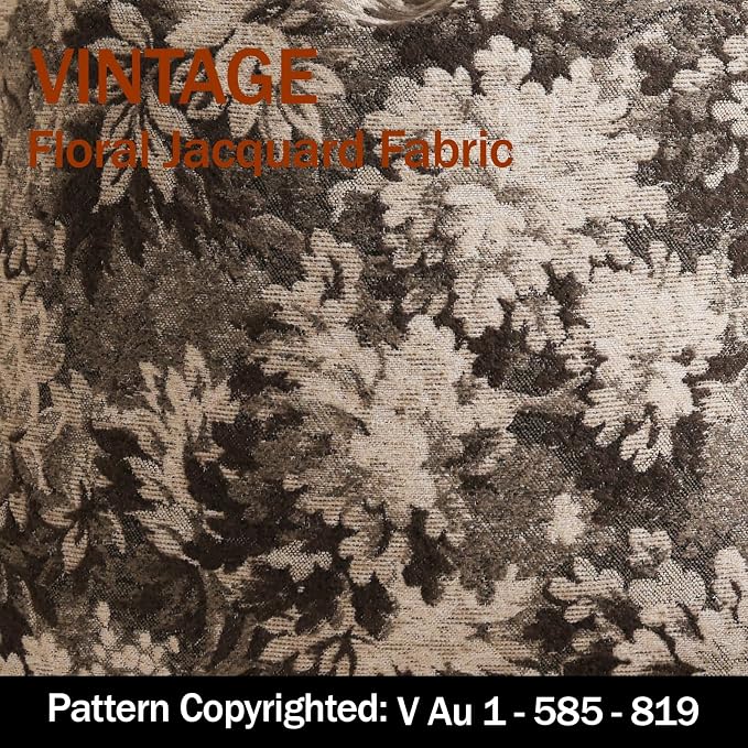 Pack of 2 Vintage Floral Throw Pillow Covers 22x22 Boho Farmhouse Accents Chenille Square Decorative Pillow Cases for Living Room Couch Bed Home Decor, Grey