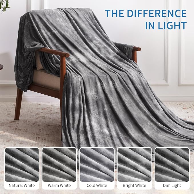 Guohaoi Cooling Blanket for Hot Sleepers and Night Sweats 50"x70" Twin Size | Arc-Chill Q-Max >0.5 Cool Fiber,100% Oeko-Tex Certified Lightweight Summer Blanket for Travel/Outdoor Ultra Cold Breathable