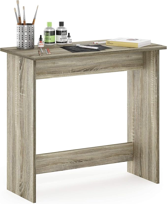 Furinno 14035OK Simplistic Study Table, Sonoma Oak