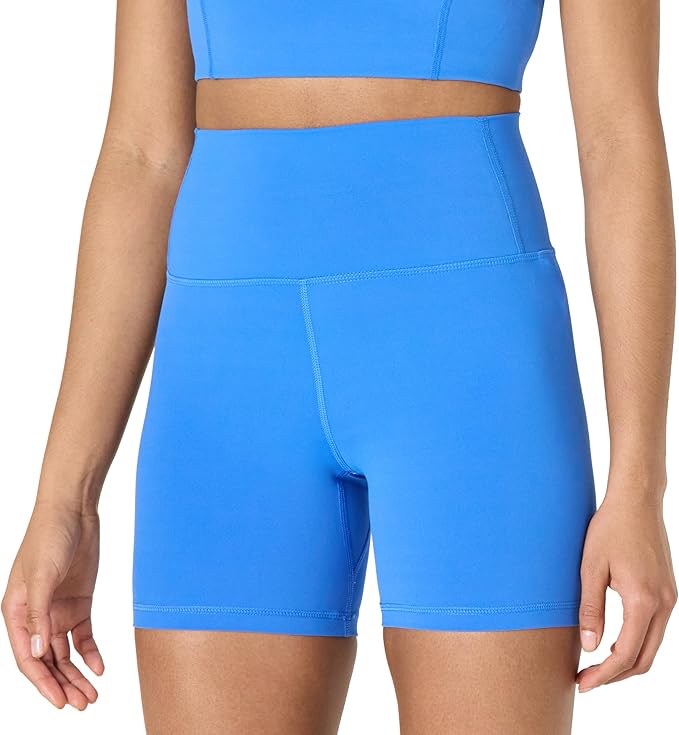 Amazon Essentials Women's Active FormFlex Buttery Soft High Waist Biker Shorts