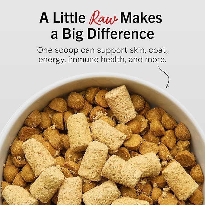 Stella & Chewy's Freeze-Dried Raw Beef Meal Mixers- Dog Food Topper and Mixer - Made with 95% Grass-Fed Beef, Organs & Bone - Perfect for Picky Eaters - Grain-Free - 18 oz