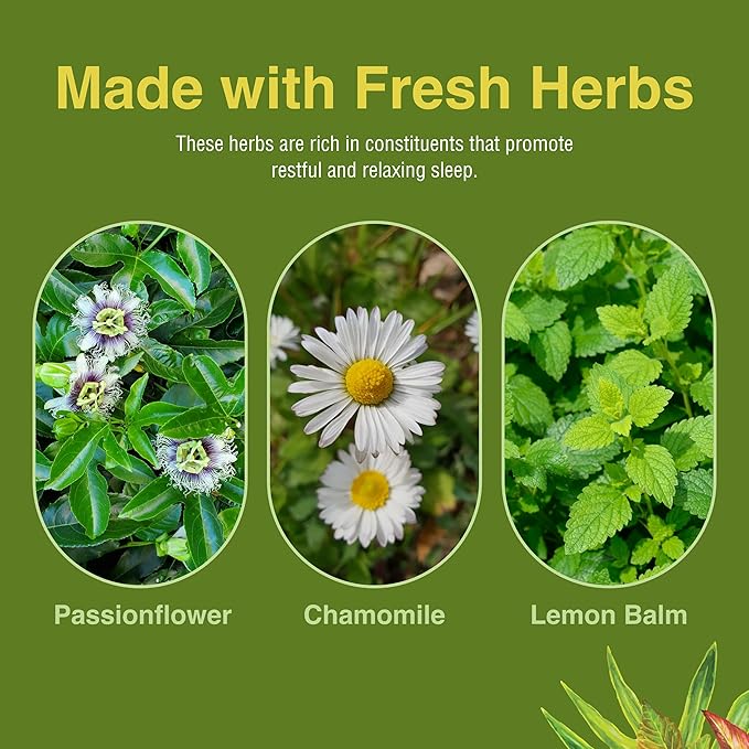 Herbs Etc. Deep Sleep Softgels - Herbal Sleep Support Supplement - Rest & Calming Support with Passionflower, Chamomile & Lemon Balm - 120 Softgels (120 Servings)