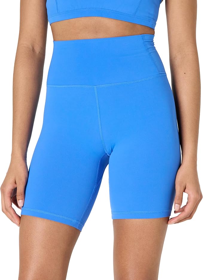 Amazon Essentials Women's Active FormFlex Buttery Soft High Waist Biker Shorts