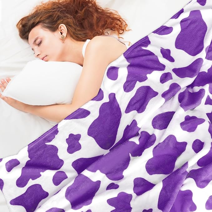 HSEEC Throw Blankets Fleece Soft Blankets & Throws Super Soft Plush Blanket Twin Size