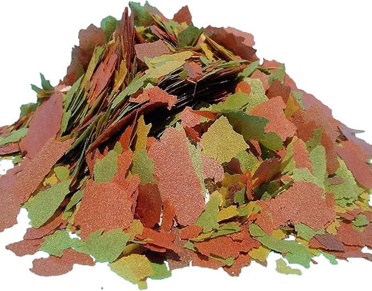 Aquatic Foods Inc. Tropical Fish Flakes, A Complete and Balanced Flake Food for Tropical Fish, Cichlids, Discus, Angel Fish, Bettas, Guppies, Tetras, Goldfish, Marine Fish...AF Flakes…1/2-lb
