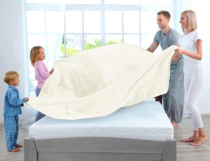 Utopia Bedding Fleece Bed Blanket California King Size Ivory (102x96 Inch) | Microfiber Plush Warm Lightweight Breathable Cozy Blanket Anti-Static, All Season Use, Gift for Women and Men