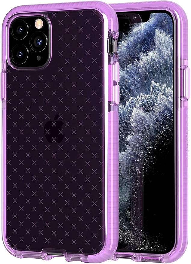 tech21 Evo Check for Apple iPhone 11 Pro - Germ Fighting Antimicrobial Phone Case with 12 ft. Drop Protection