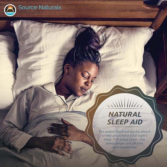 Source Naturals Melatonin, Sleep Supplement, 2.5 mg - 240 Peppermint Flavored Lozenges