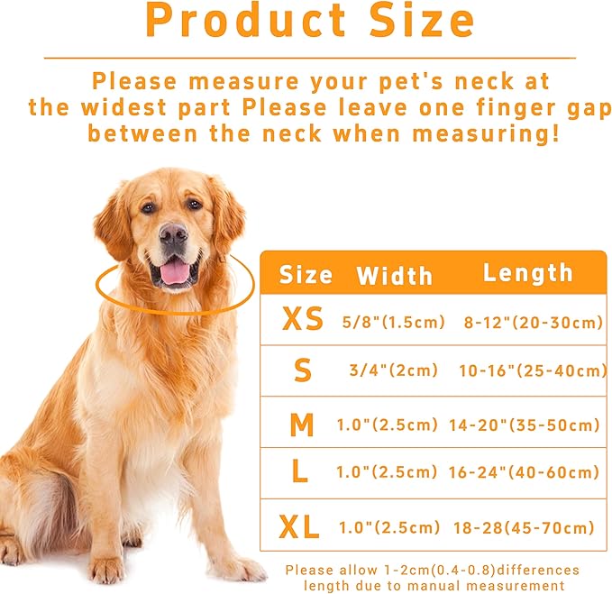 Dog Collar, Floral Puppy Collar for Small Medium Large Dogs, Adjustable Soft Pet Collar with Safety Buckle for Male Females(Yellow Sunflower,XL)