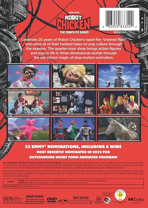 Robot Chicken: The Complete Series (DVD)