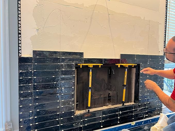 Patented Planum Tile Niche Supporter – Shower Niche Tiling Tool Kit for Home Remodeling & Construction | Aluminum Support for Installing Ceramic & Porcelain Tile Niche Shelves