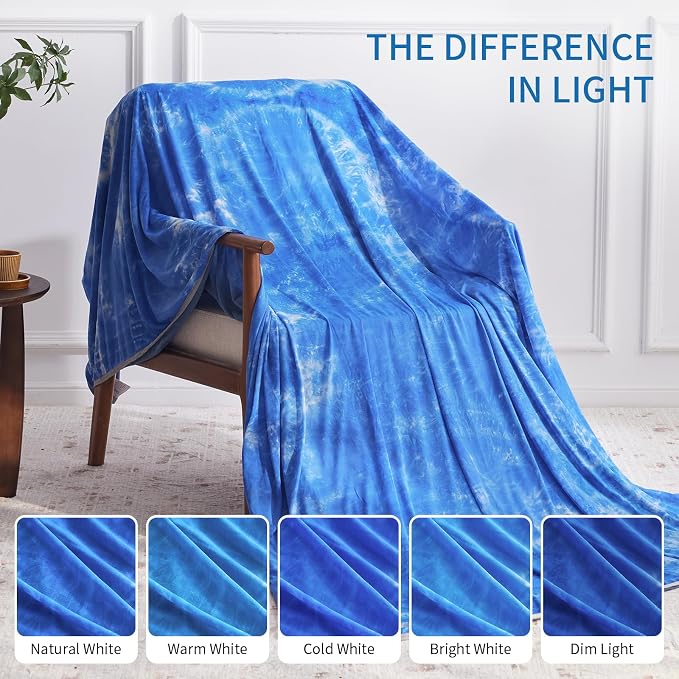 Guohaoi Cooling Blanket for Hot Sleepers and Night Sweats 90"x108" King | Arc-Chill Q-Max >0.5 Cool Fiber,100% Oeko-Tex Certified Lightweight Summer Blanket for Travel/Outdoor Ultra Cold Breathable