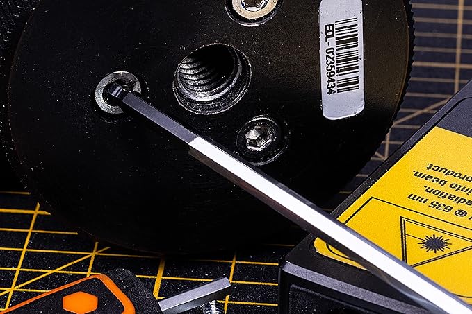 NordWolf 9-Piece T-Handle Metric Allen Wrench Set, S2 Steel Long Arm Ball End Hex Keys, Sizes 2mm to 10mm in Storage Box