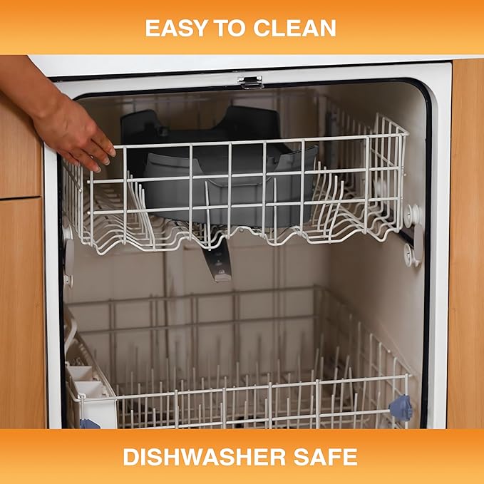 Neater Pet Brands Extra Large Water Bowl for Dogs, Outdoor Dog Water Bowl (1.25 Gallon XL Capacity), Big Trough Style Food Dish for Indoors or Outside, No Spill Large Dog Bowls, Gunmetal Grey