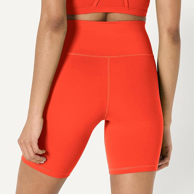 Amazon Essentials Women's Active FormFlex Buttery Soft High Waist Biker Shorts