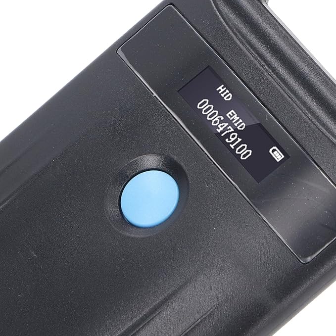 Animal ID Reader, USB Rechargeable Handheld Pet Microchip Scanner with OLED Display and 128 Data Storage for Dog and Cat Identification