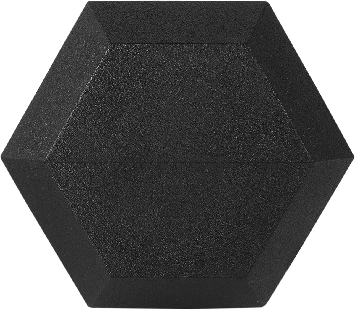 Signature Fitness Hex Dumbbells - Rubber Coated Hand Weights for Home Gym | 5-50 lbs Pairs