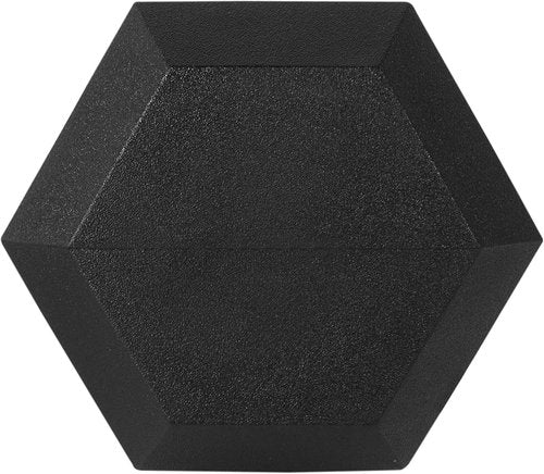 Fitvids Premium Hex Dumbbells - 45LB Rubber Encased Weight Pair for Strength Training