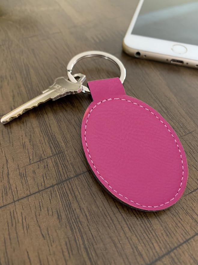 LaserGram Oval Keychain, Water Polo, Personalized Engraving Included