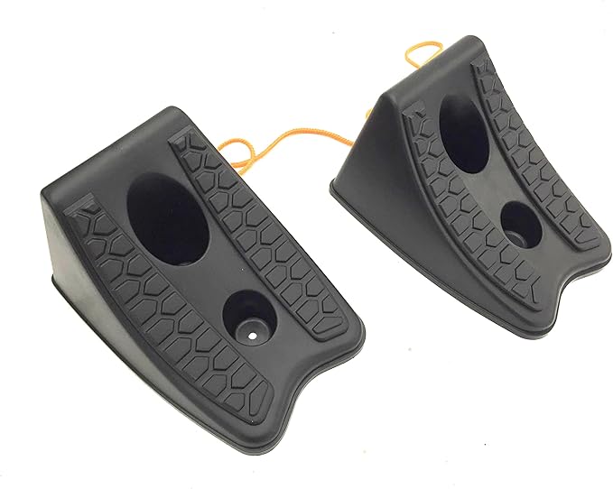 MTC 20207 Heavy Duty Wheel Chocks, Set of 2