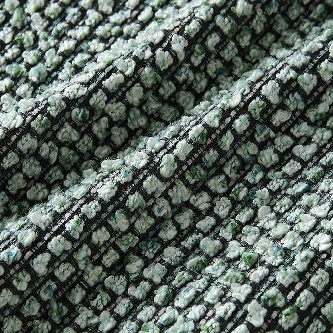 Allorry Soft Wool Decorative Throw Pillow Covers 12x20 Green SY011D12 | Cozy Soft Touch,Neutral Textured Boho Cushion Covers for Modern Farmhouse Sofa Bedroom Living Room Decor