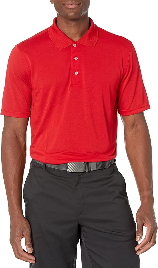 Amazon Essentials Mens Golf Polo Shirt, Moisture-Wicking Quick Dry, Short Sleeve