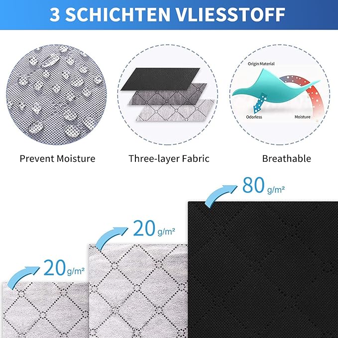 Fixwal Black Underbed Storage Bags with Clear Window and 2 Reinforced Handles Under Bed Storage Containers for Clothing, Bedding, Comforter (6 Pack)