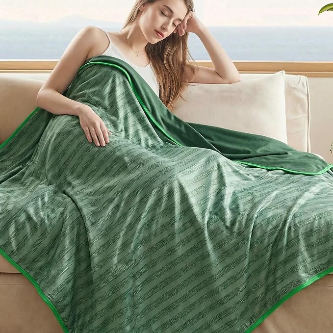 Guohaoi Cooling Blanket for Hot Sleepers and Night Sweats 90"x90" Queen | Arc-Chill Q-Max >0.5 Cool Fiber,100% Oeko-Tex Certified Lightweight Summer Blanket for Travel/Outdoor Ultra Cold Breathable