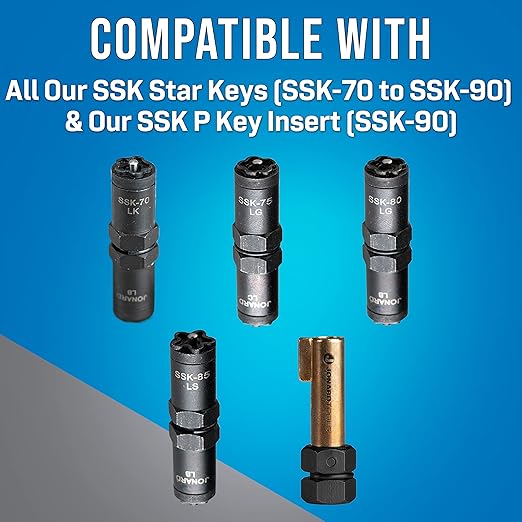 SSK-716 Jonard Tools Star Key Can Wrench 7/16