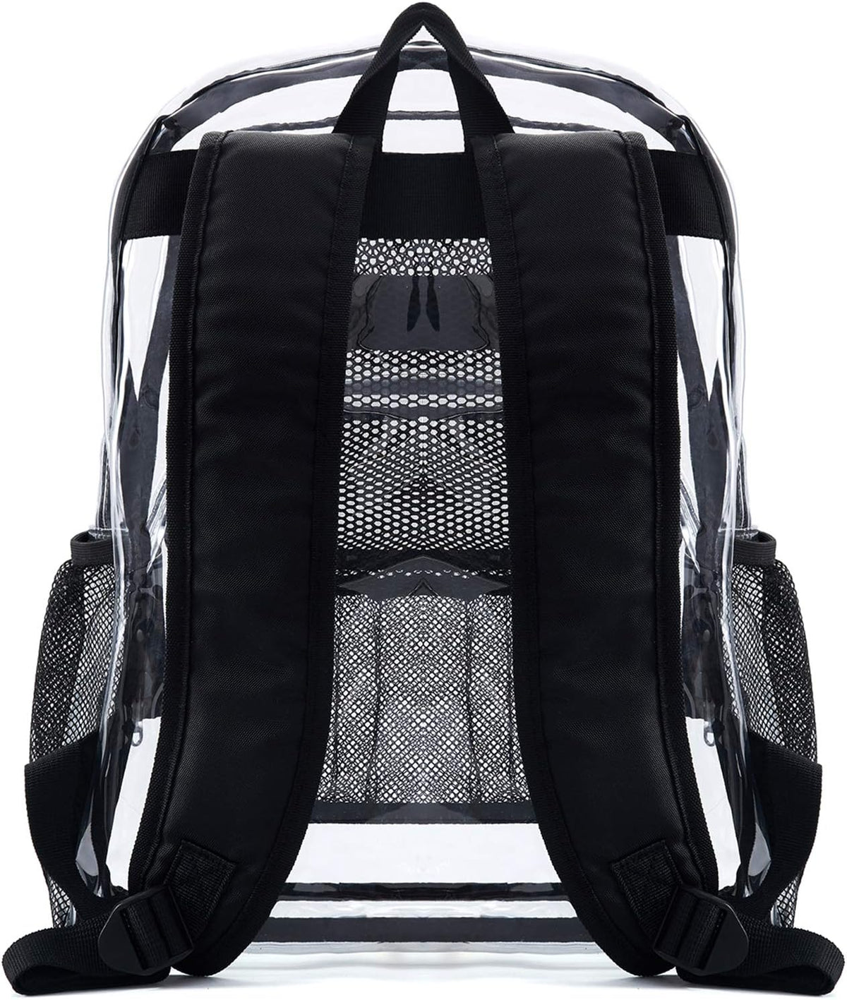 Vorspack Clear Backpack - Heavy-Duty PVC Transparent Design for College & Work | Durable & Stylish