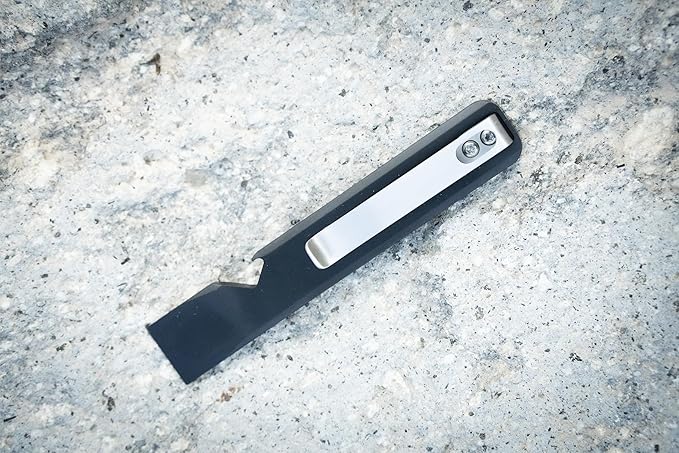 DAILYCARRYCO. SlimPry 2.0 Ultimate Slim Mini Everyday Carry PryBar Simple Keychain Carry Pry Tool Lightweight Sleek KeyChain